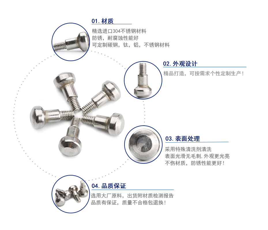 不锈钢异形螺丝